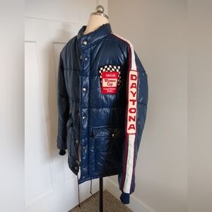 Vintage NASCAR Daytona Jacket Men’s Medium – Winston Cup Racing Puffer Coat